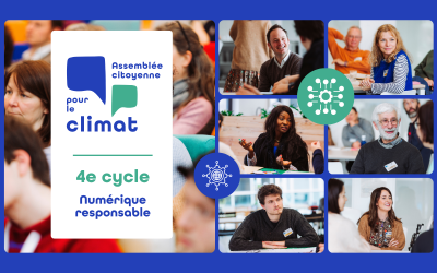 Numérique responsable : la 4ème Assemblée citoyenne pour le climat s’empare du sujet
